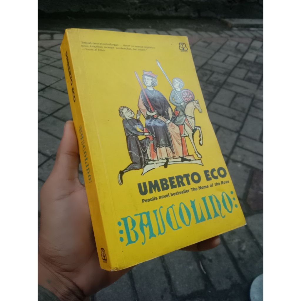 Buku Langka Baudolino Umberto Eco Original