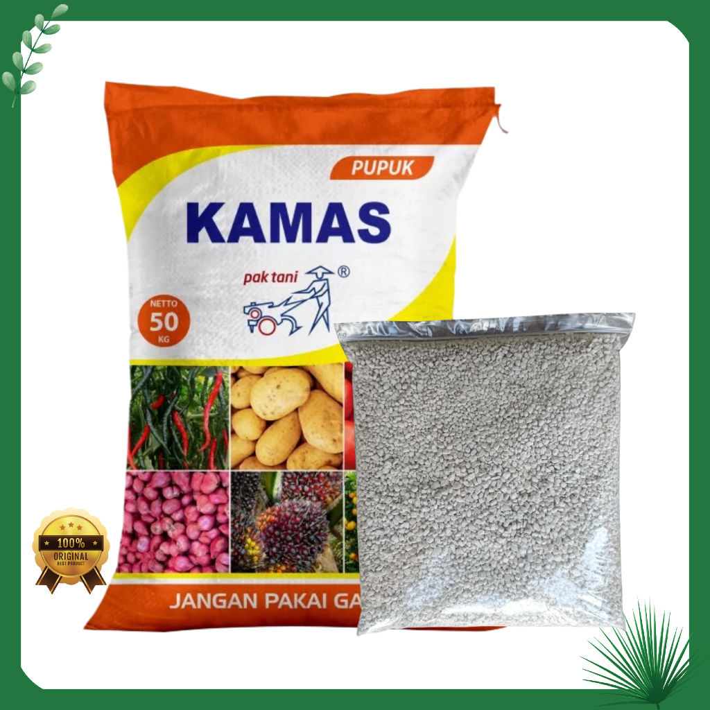 Pupuk Kamas Pak Tani Repack 5 Kg Granul Putih Untuk Pertanian Tanaman Sayur Buah