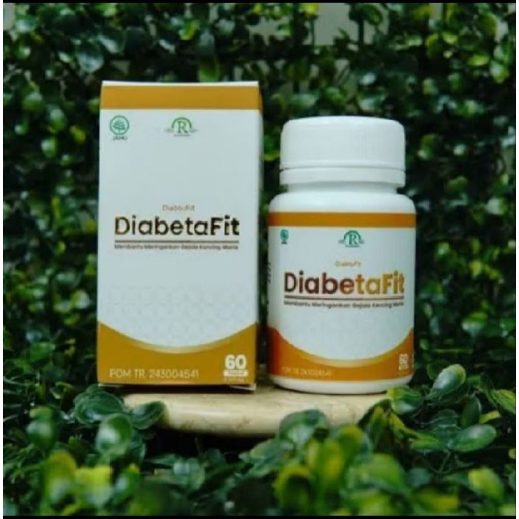 DIABETAFIT Kapsul Herbal Atasi Diabetes Original Herbal BPOM