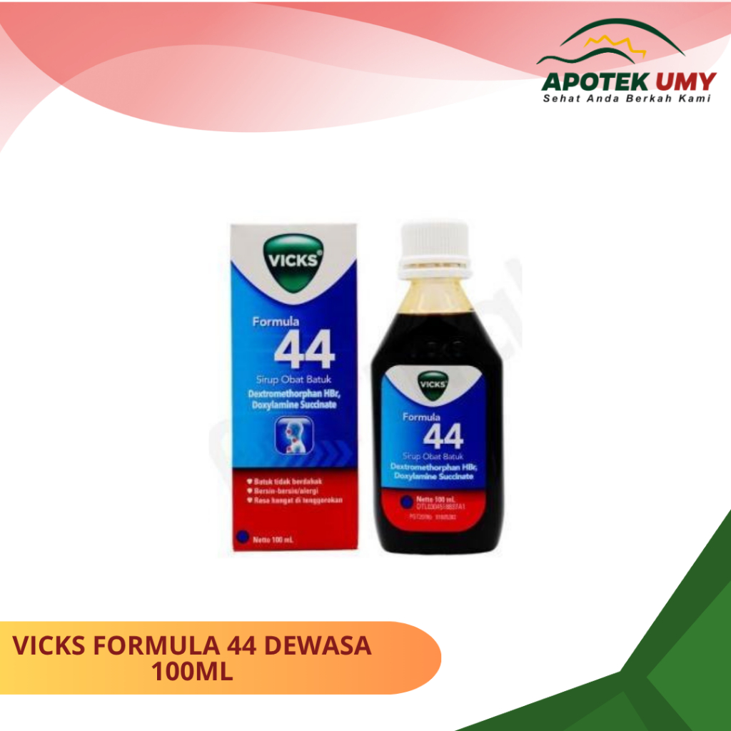 VICKS FORMULA 44 100 ML