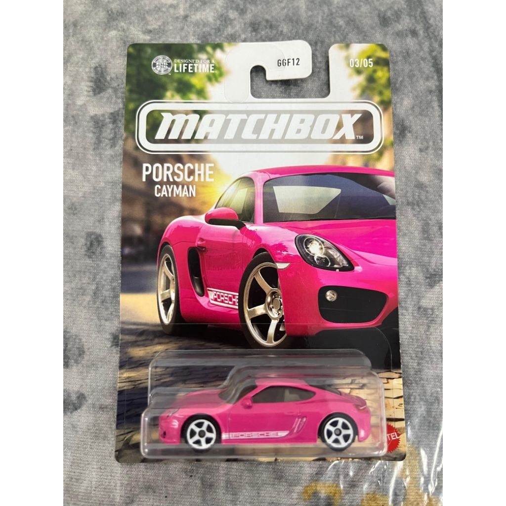 Matchbox Porsche Cayman & Porsche 911 Carrera Cabriolet Diecast 1:64 Original