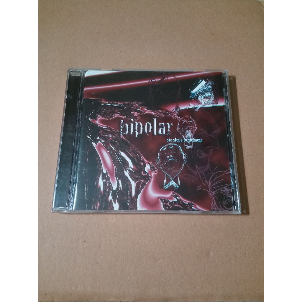 Bipolar - Six Steps To Sickness (CD, Album) (Rubber City Records, Concrete Records (9) - CONCRETE/RC