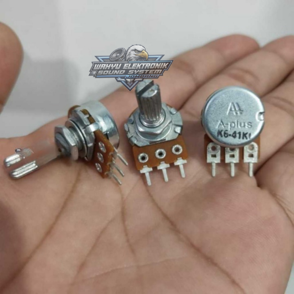 Potensiometer Mono ROTARI 50K APLUS / Potensio A+ Klik