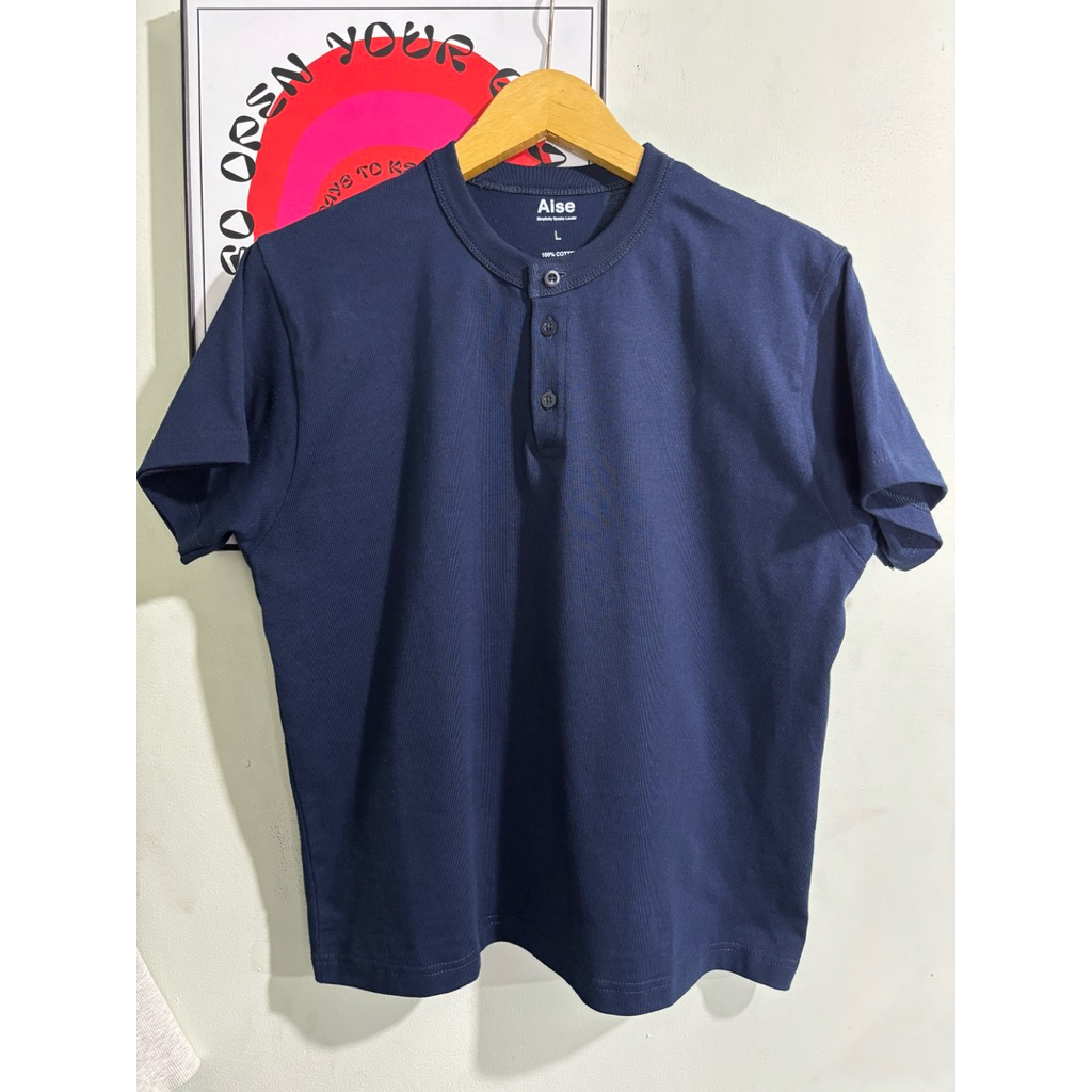 Henley Shirt Heavyweight Cotton 16s