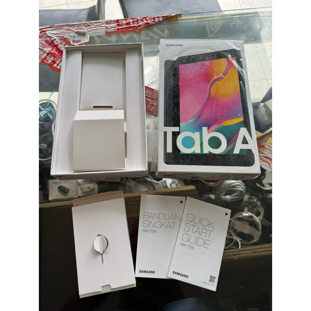 DUS BOX KOTAK SAMSUNG TAB A ORIGINAL COPOTAN