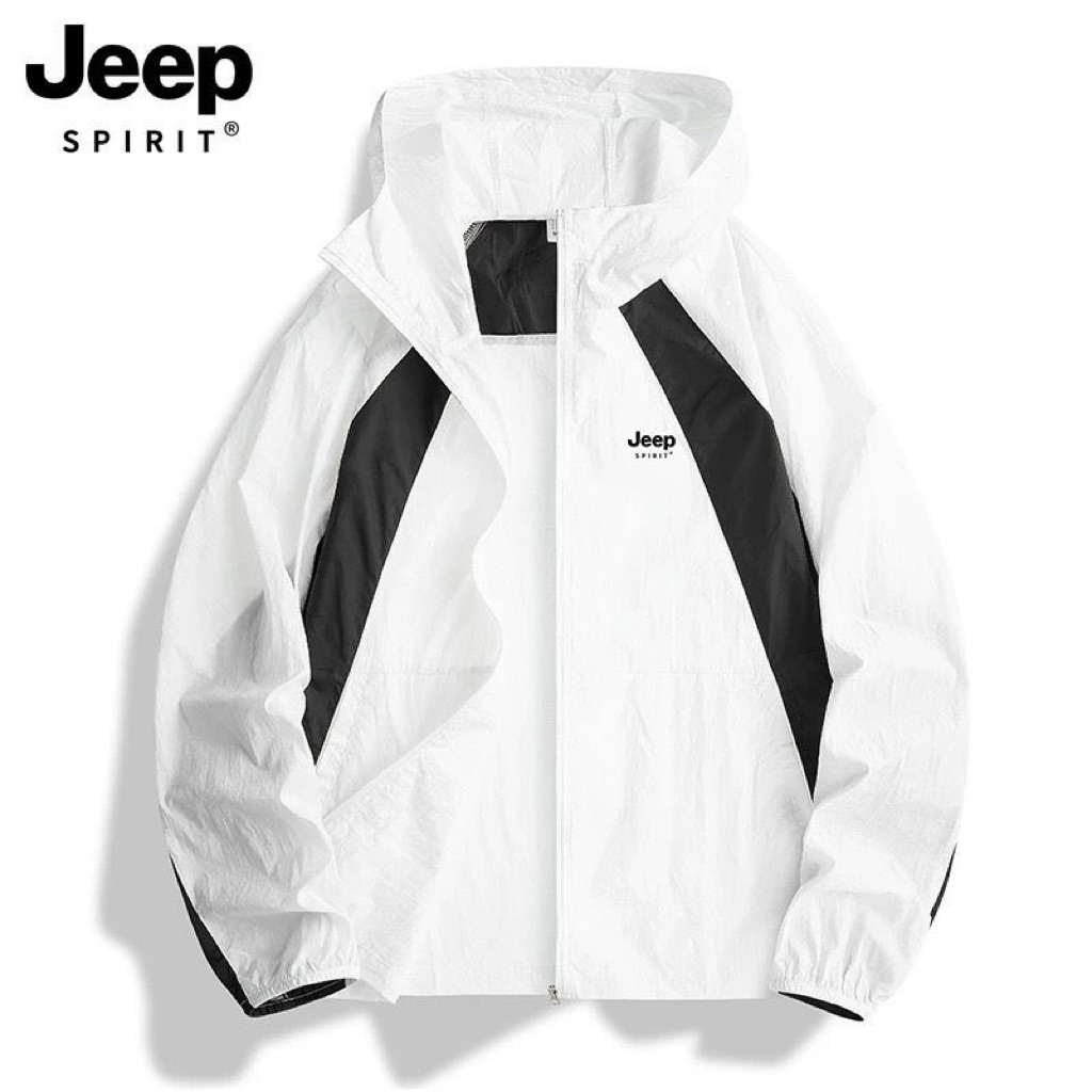 JEEP JACKET UV | jaket outer putih