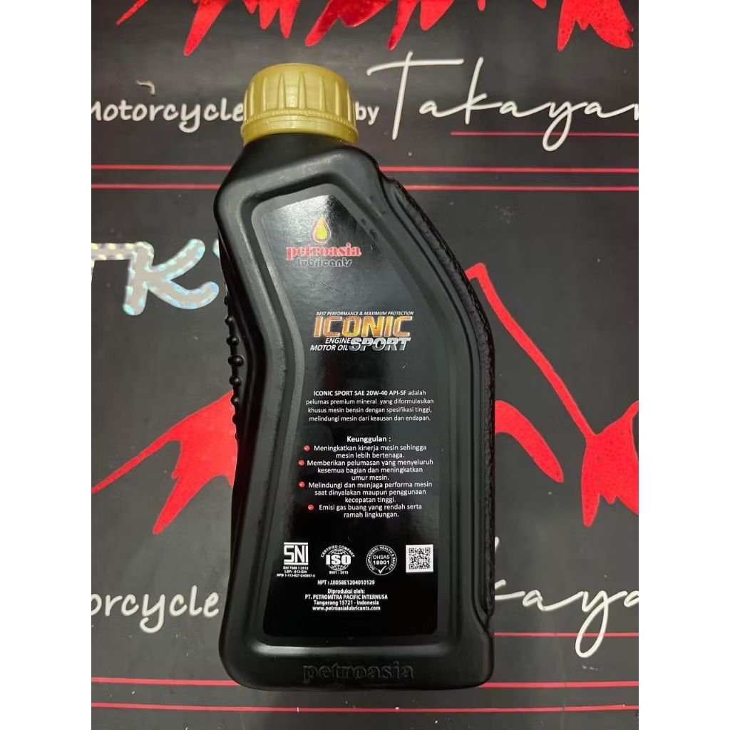 OLI ICONIC 800ml bebek 20w-40