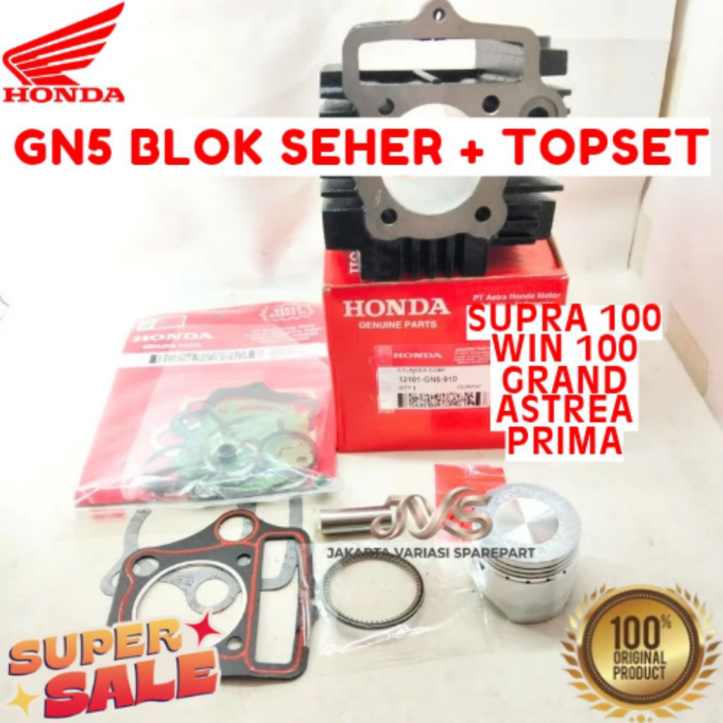 BLOK SEHER + TOPSET KODE GN5, BLOK SEHER + TOPSET SUPRA 100, BLOK SEHER +TOPSET WIN 100, BLOK SEHER 