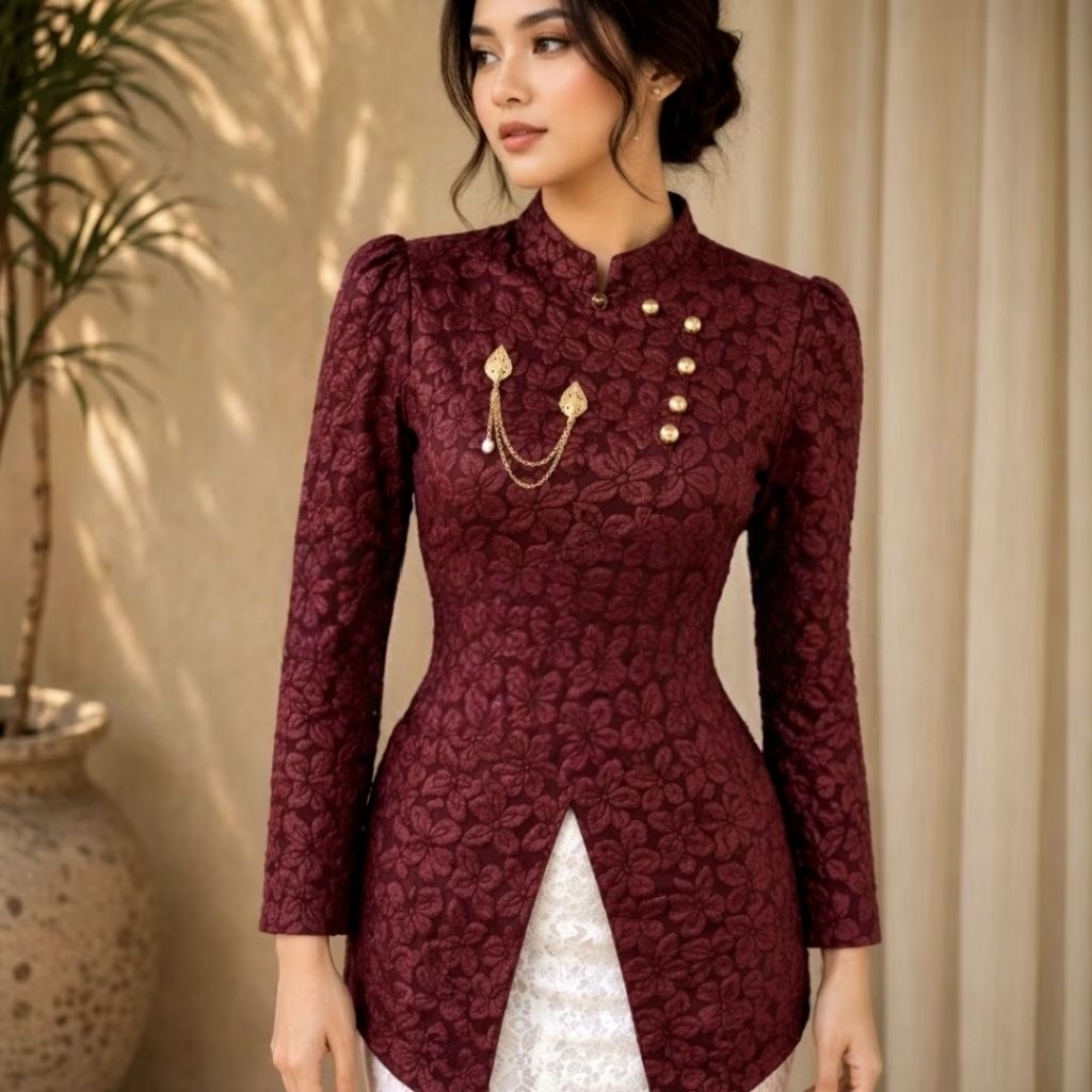 MAURA SERIES/KEBAYA PESTA/KEBAYA KONDANGAN/KEBAYA LAMARAN/KEBAYA WISUDA/KEBAYA SERAGAMAN/SET KEBAYA 