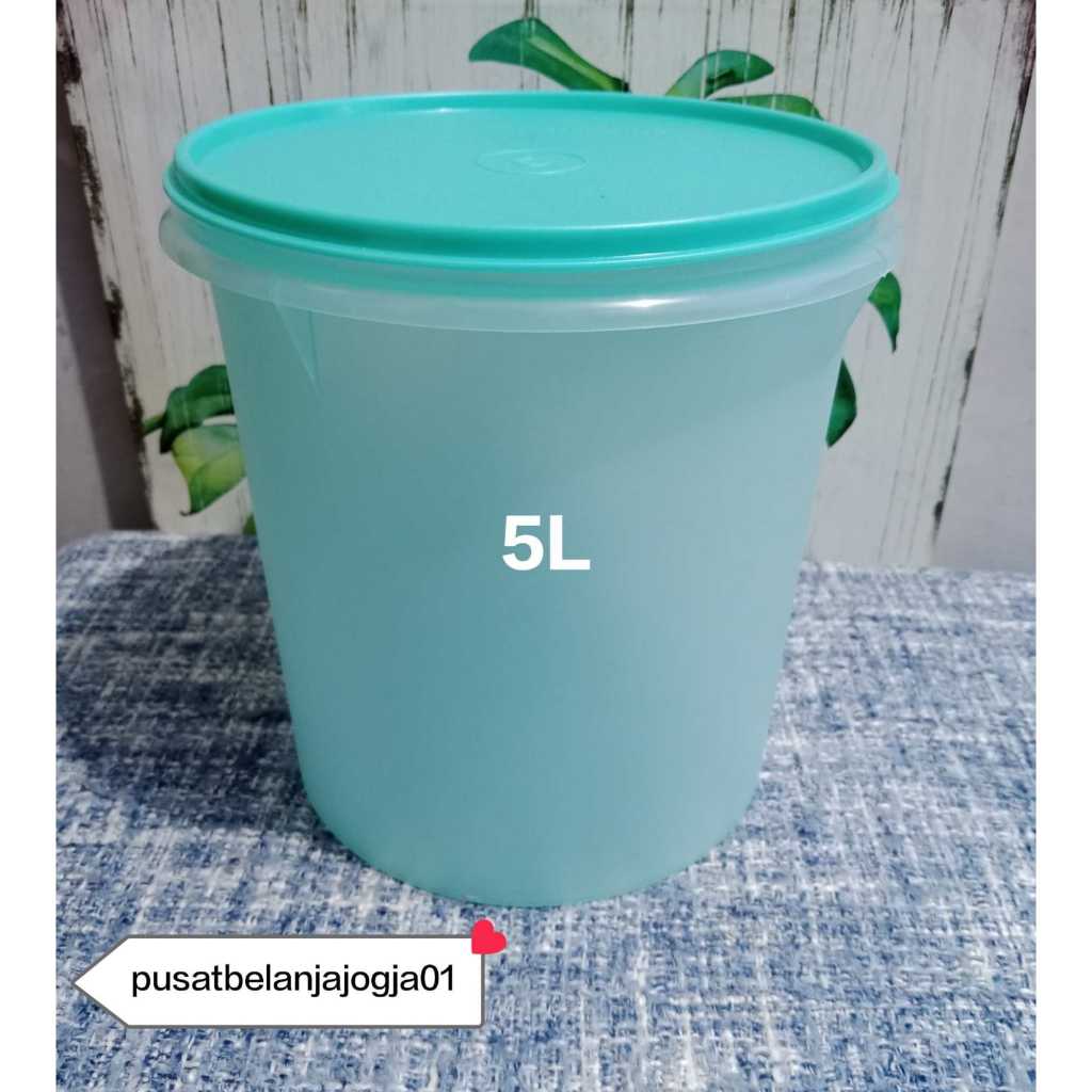 Toples Midi Canister 5L tosca tupperware Original Baru