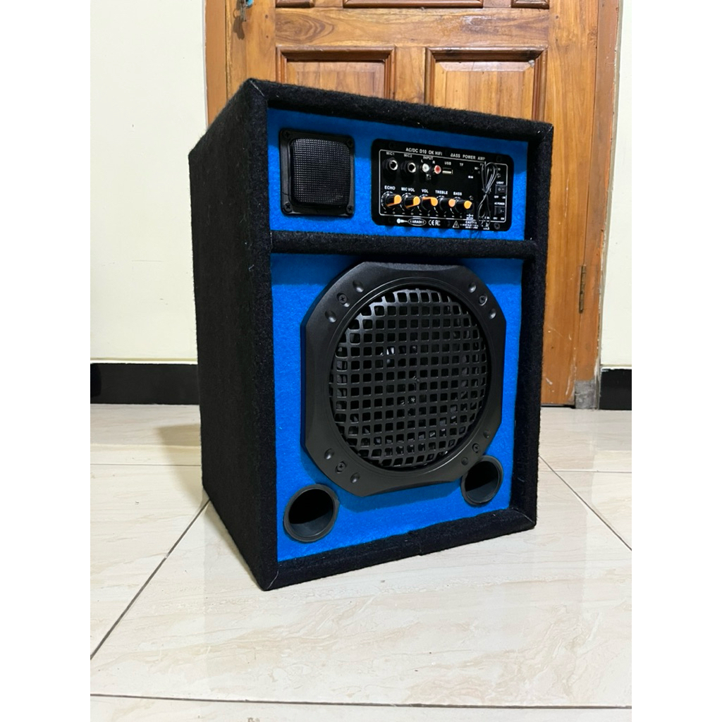 8 INCH SPEAKER AKTIF KARAOKE BAS MANTAP BISA BLUTUT USB RADIO