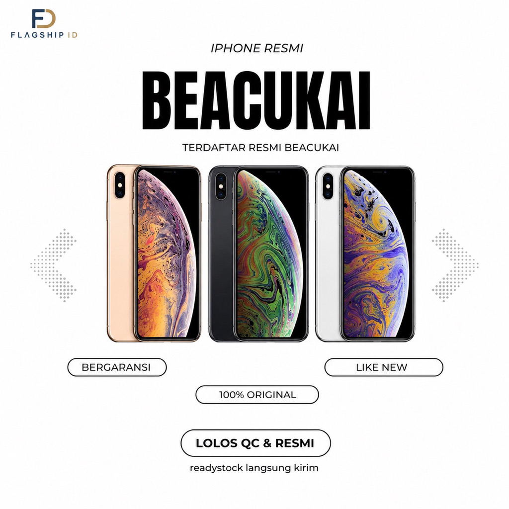 FLAGSHIP ID Ip Xs max 64 gb 256 gb BEACUKAI