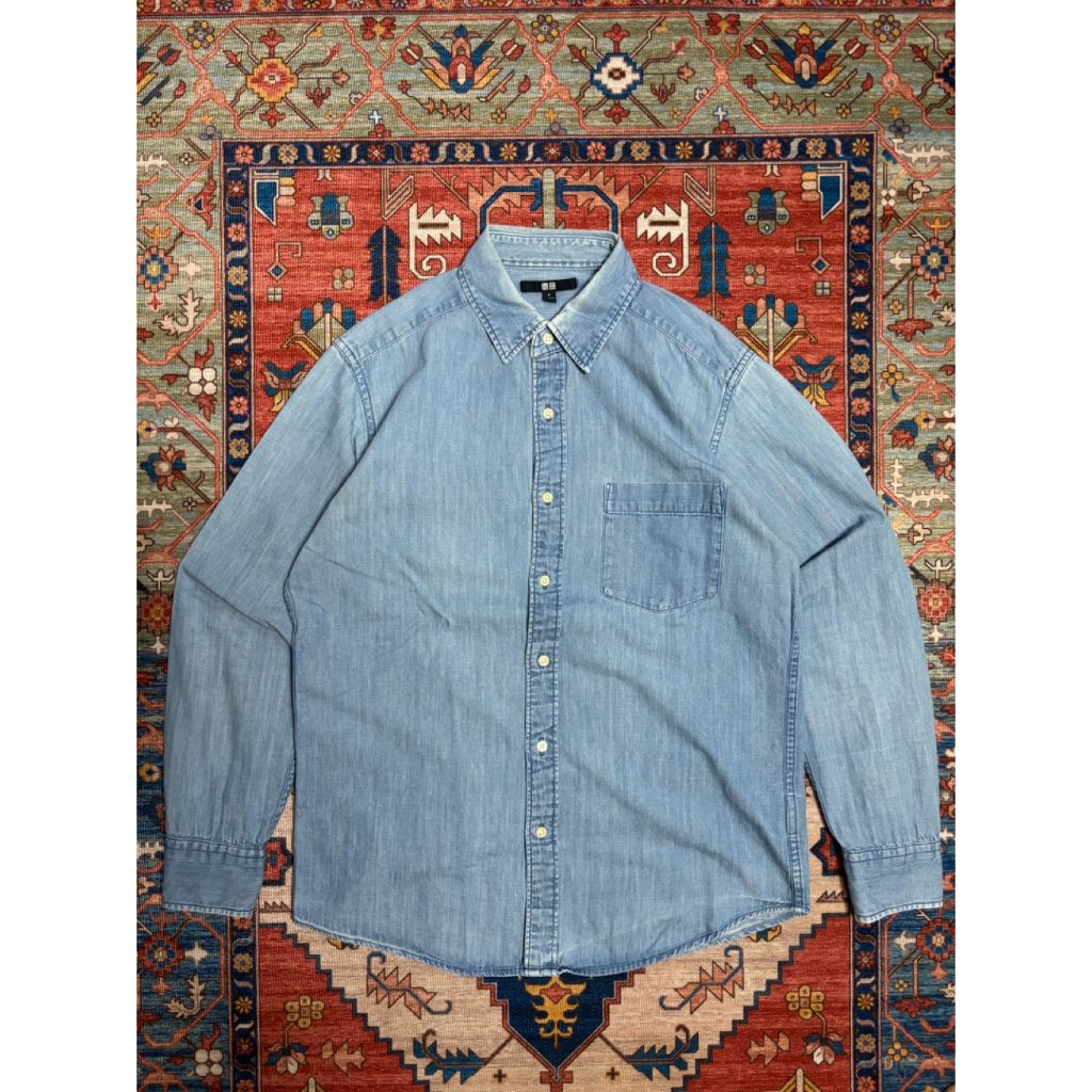 Uniqlo denim shirt