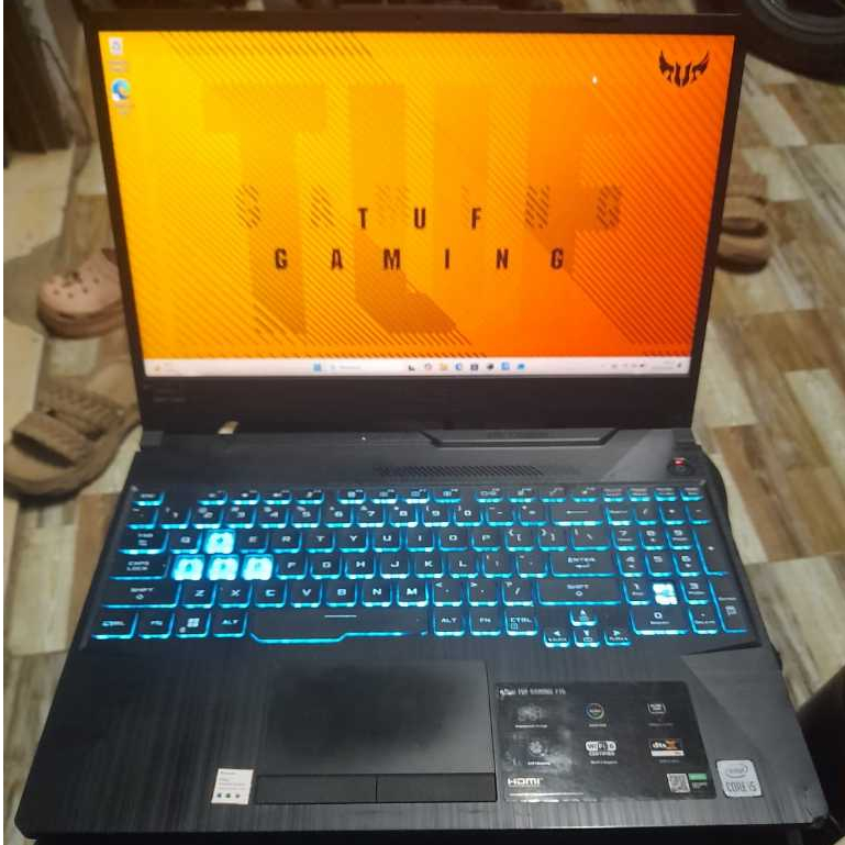 LAPTOP GAMING ASUS TUF FX506LH | CORE I5-10300H/ 8GB/ 512GB/ GTX1650 / Windows 11