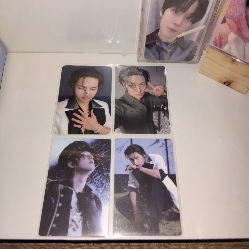 [READY STOCK] PHOTOCARD OFFICIAL ATEEZ MINGI POB SOUNDWAVE POCA ALBUM GOLDEN HOUR PART 4 QR MINGI