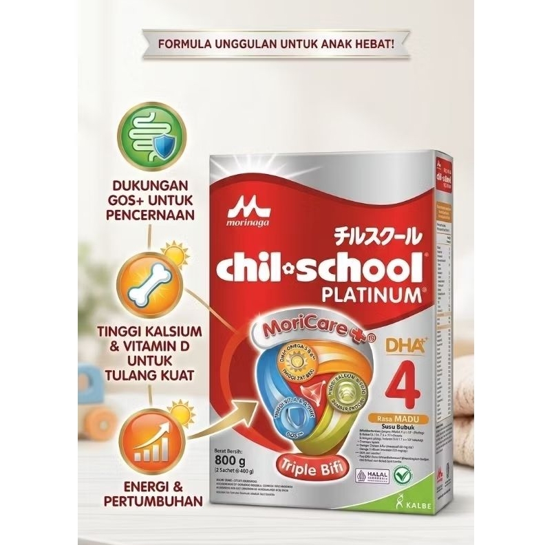 MORINAGA CHIL SCHOOL PLATINUM 4 - 800g