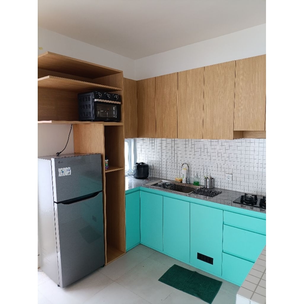 Kitchen Set PVC Custom Tahan Air Tahan Rayap Minimalis Solo Jogja Semarang