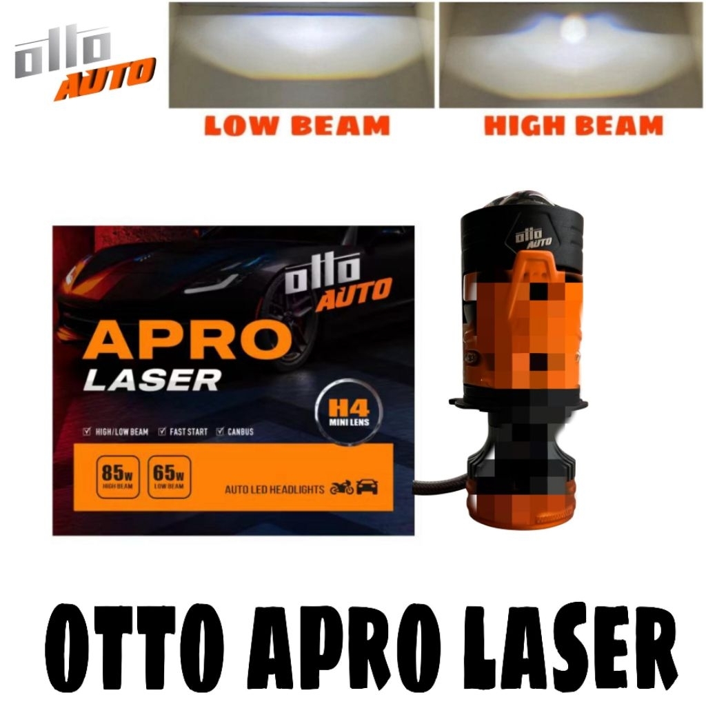 Lampu H4 Otto Apro Laser 65/80Watt