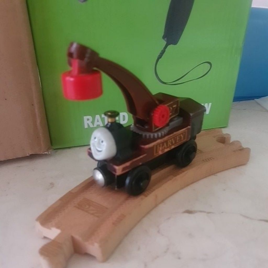 *PRELOVED* Harvey Wooden Railway Thomas