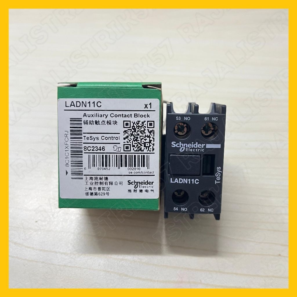Schneider Kontak bantu Contaktor kontaktor LADN11 Schneider Electric kontaktor
