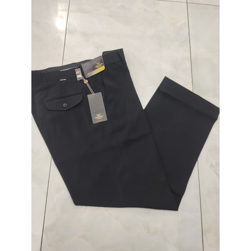 Celana Formal/Kain Kerja Mimaxco Hitam UK 33-42 || 100%Original