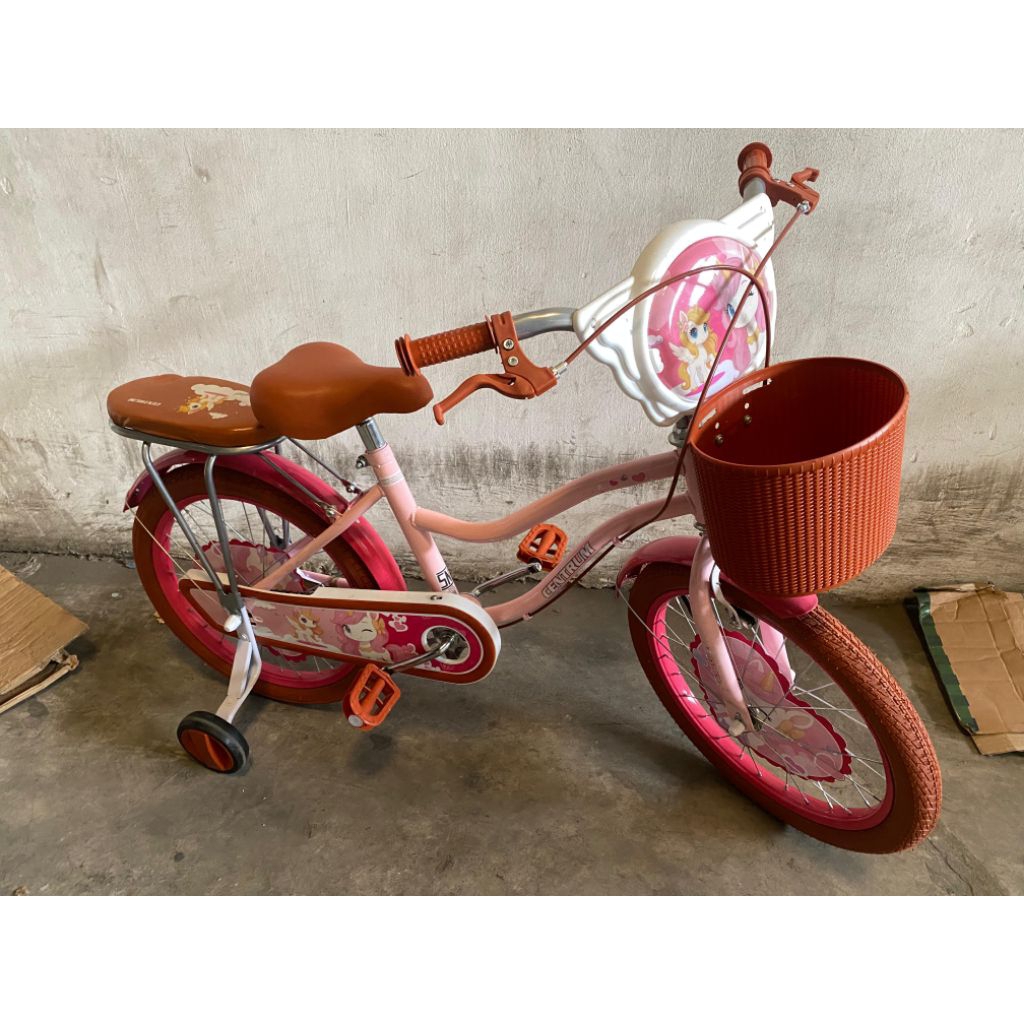 PROMO MURAH Sepeda mini anak cewek centrum, new phoenix ukuran 18