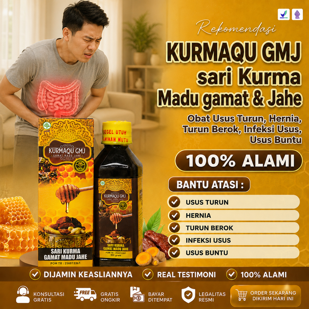 Obat Usus Turun, Hernia, Turun Berok, Infeksi Usus, Usus Buntu, Radang Usus - Usus Burut KURMAQU