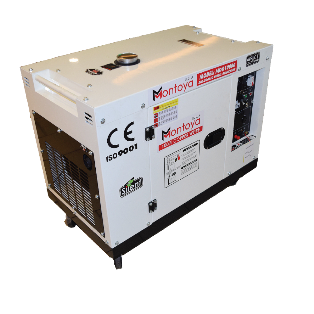 Genset Solar Silent 7000 Watt Backup Listrik Rumah Dan Kantor MDG10000 Montoya