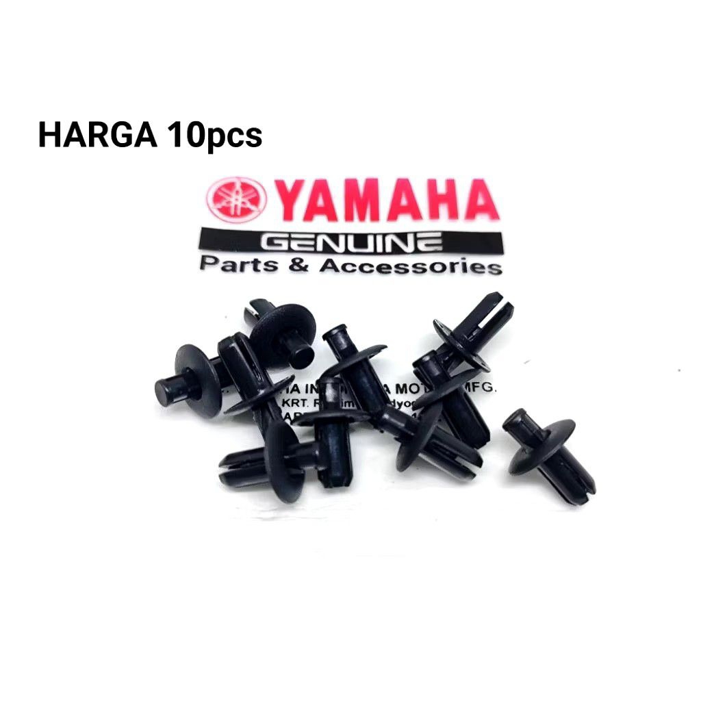10pcs KANCING BODY KLIP SEPIT YAMAHA NMAX OLD NMAX NEW XMAX