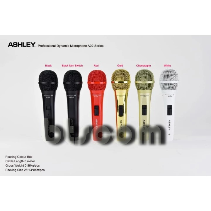 MIC ASHLEY A02 MIC KABEL ASHLEY A 02