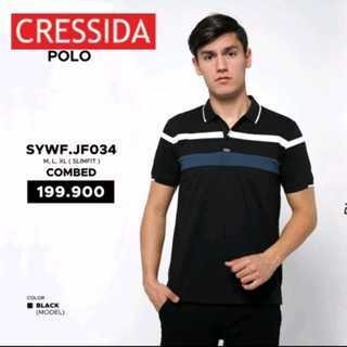 Hugos 3 KPB CRESSIDA KAOS POLO KERAH Cowok Pakaian Pria Baju Polo Kerah