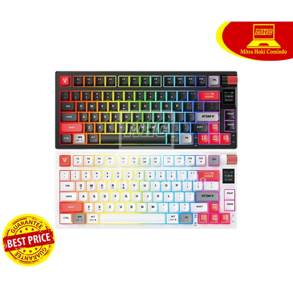 Keyboard Wireless Gaming Mechanical Fantech Atom Pro 79 / Atom Pro79 / MK917 MK-917 Wireless Keyboar