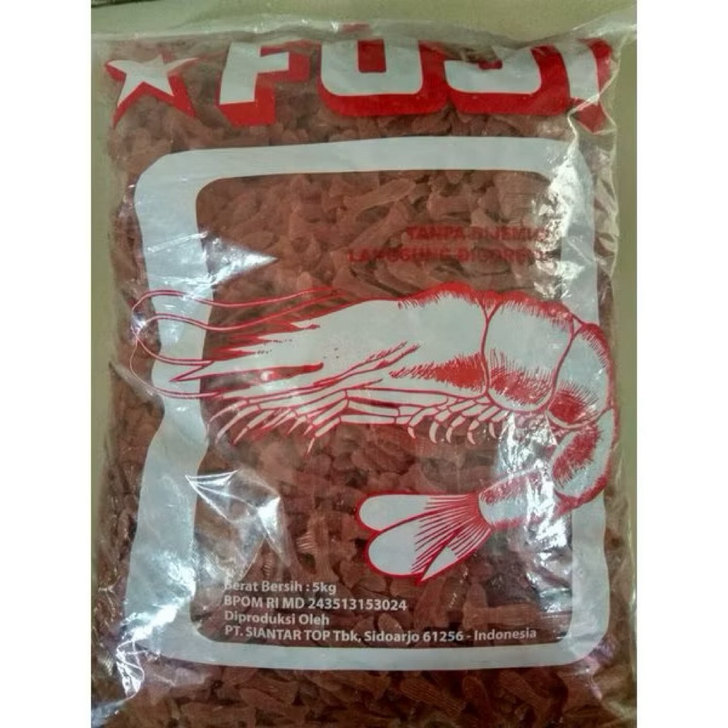 kerupuk ikan fuji mentah