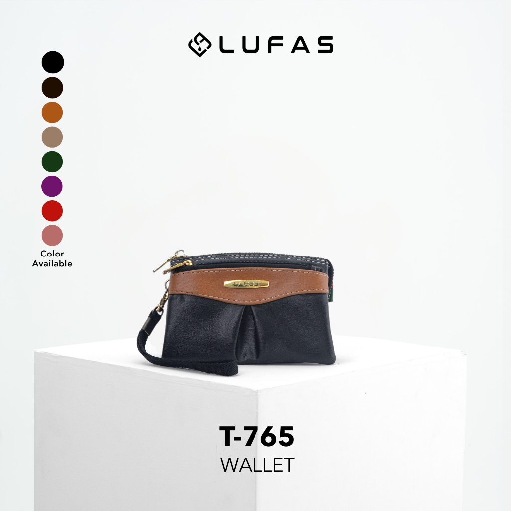 [T-765 ] LUFAS Dompet Wanita Kecil / Mini Wallet Simple Desain Timeless