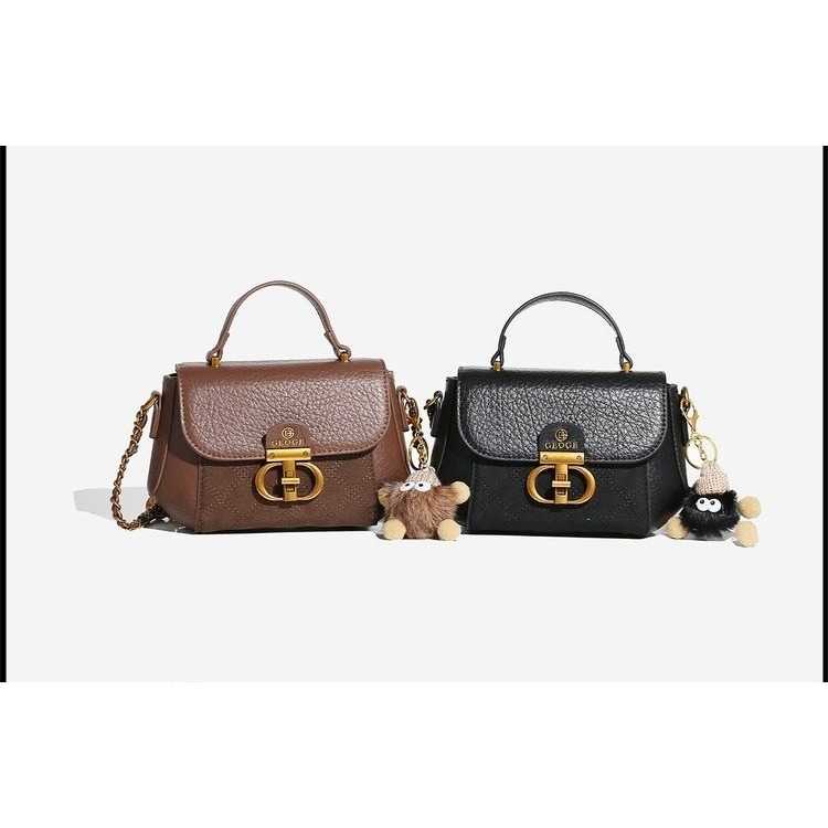 RJ 23627 (FREE SERTIFIKAT + PAPERBAG) RISCE TAS GEOGE BANDI ORI SELEMPANG IMPORT WANITA CEWEK PEREMP