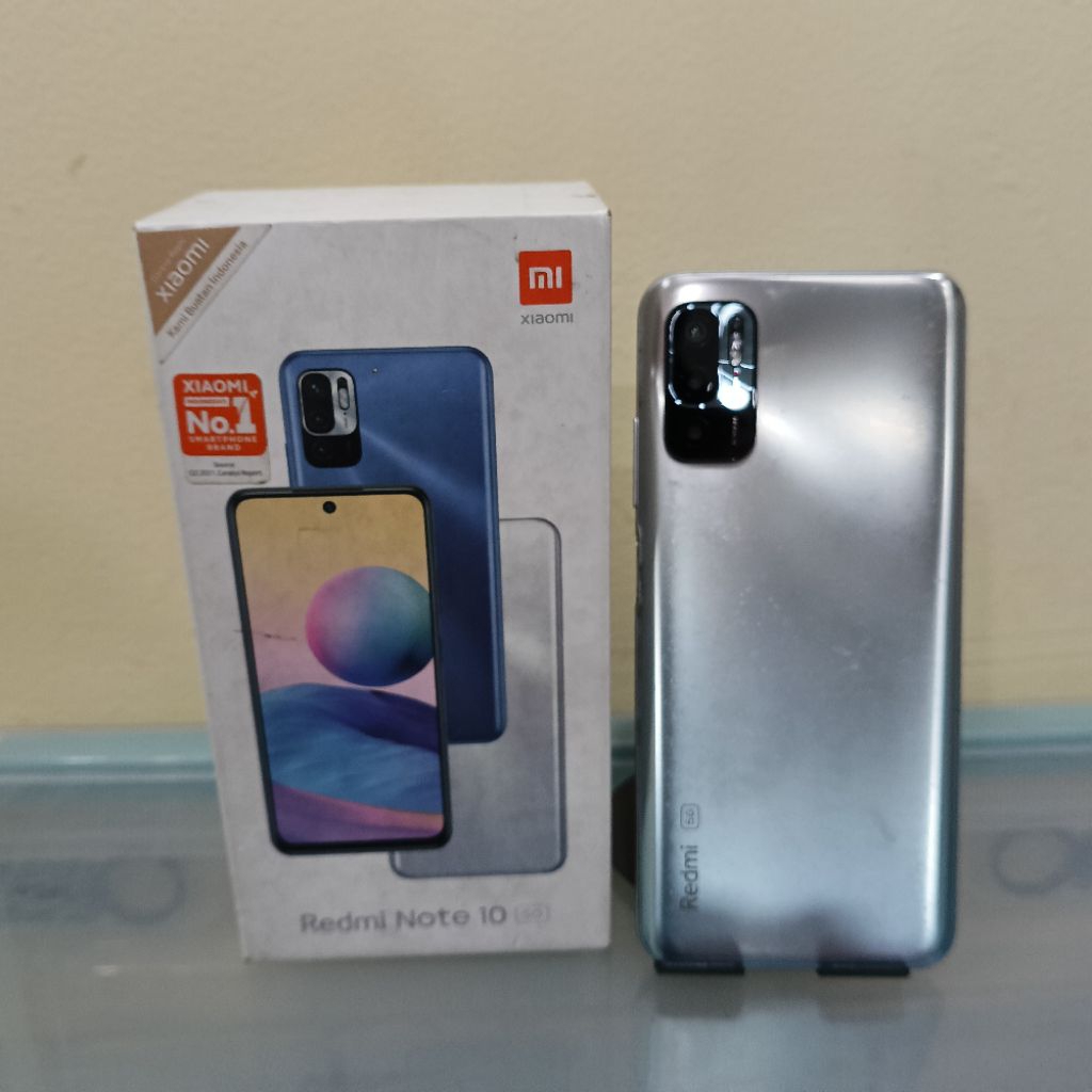 Handphone Xiaomi Redmi Note 10 5G Ram 4 128GB