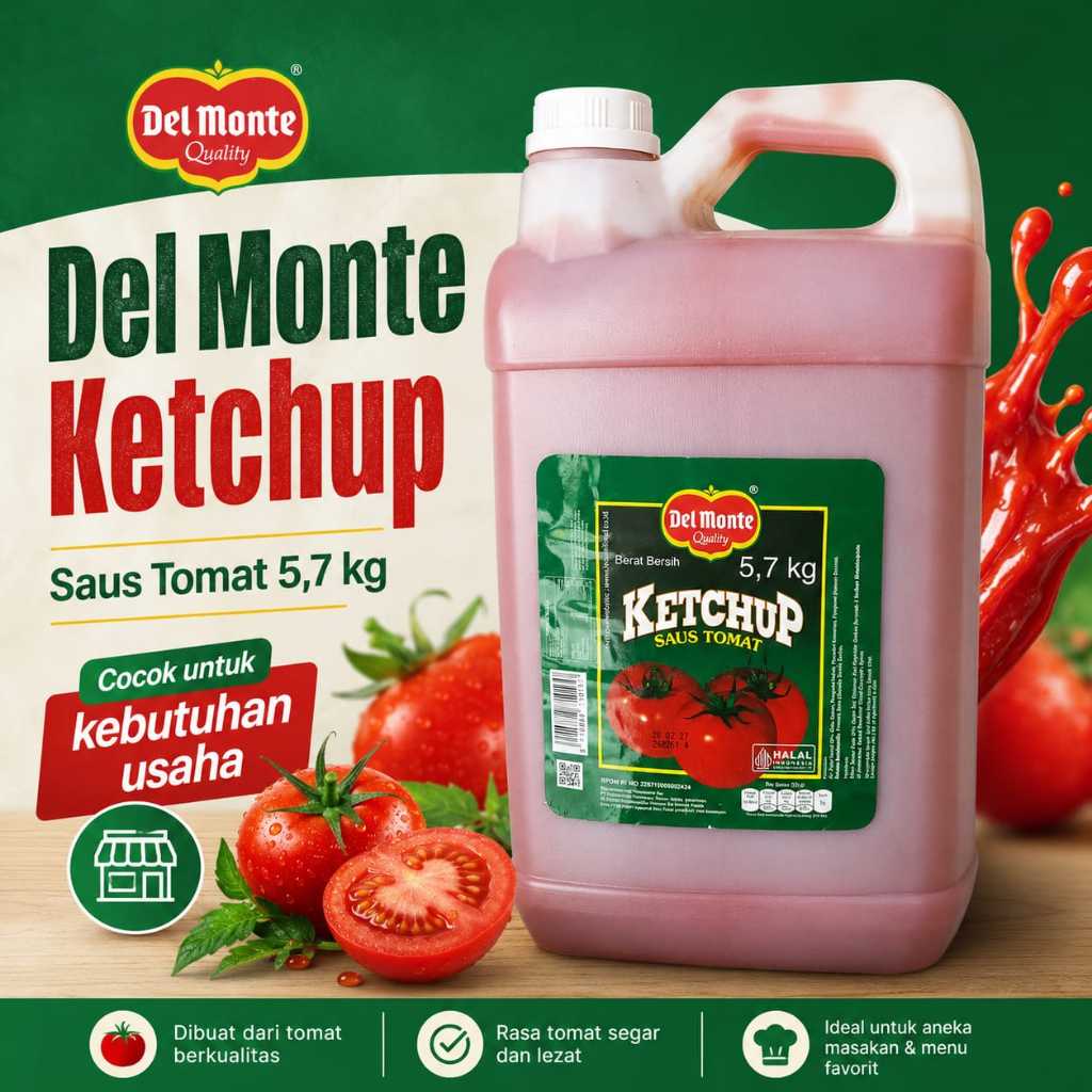 Delmonte Saus Tomat 5.7kg