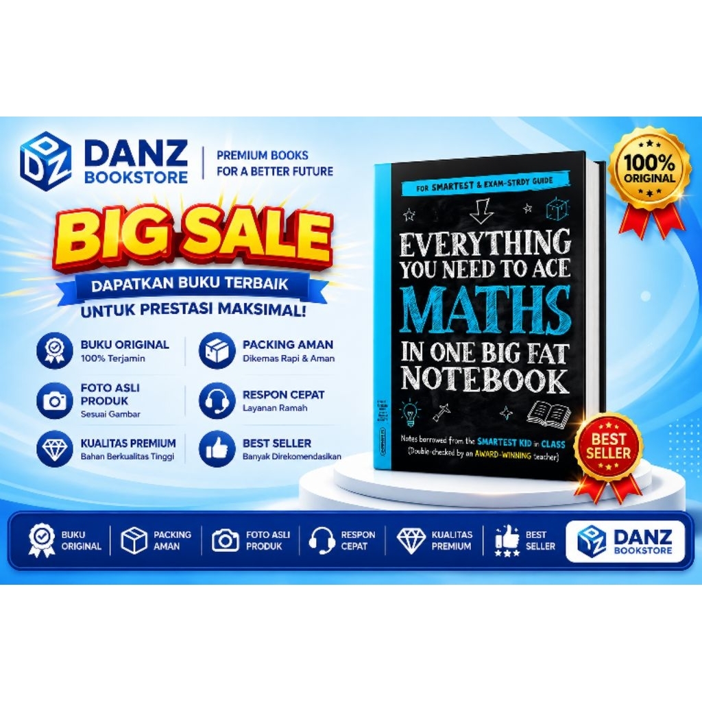 Buku Everything You Need to Ace Maths