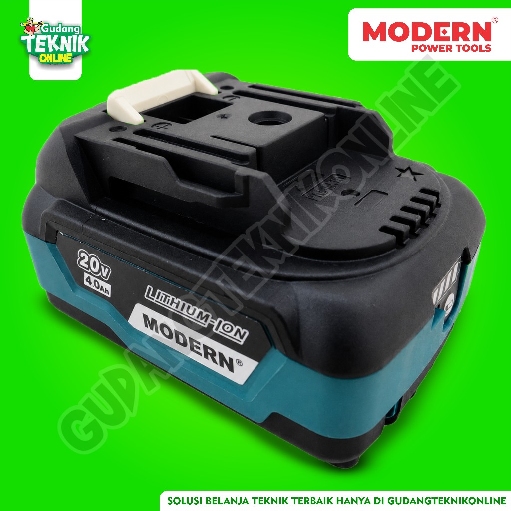 BATERAI Mesin Bor CORDLESS M90 - M65 20 Volt MODERN / BATTERY CORDLESS DRILL M-90 - M-65 MODERN