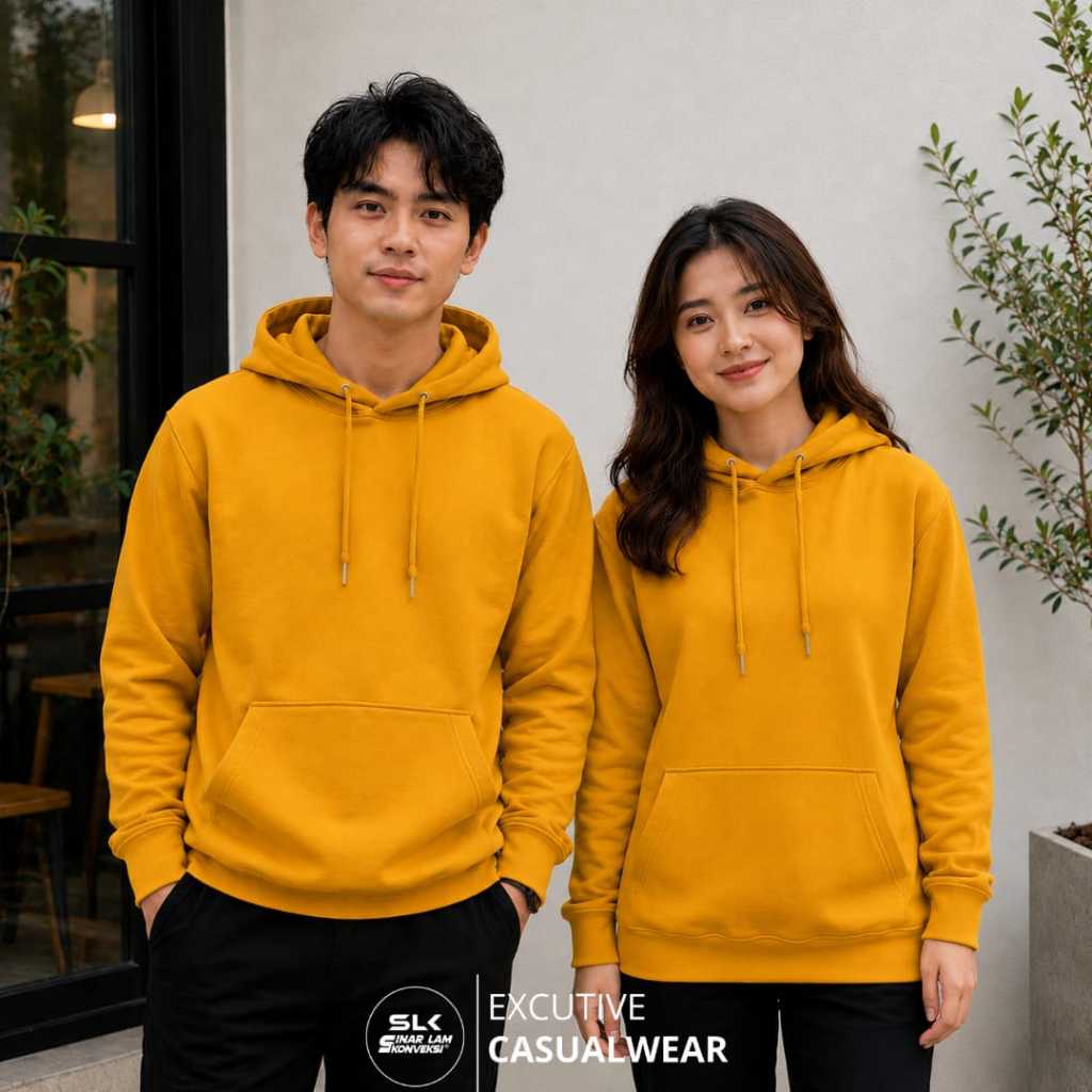 SLK Custom Hoodie Premium Cotton Fleece PE 280 Gsm