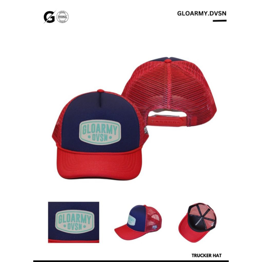 Topi Trucker Hat Caps GLOARMY.DVSN
