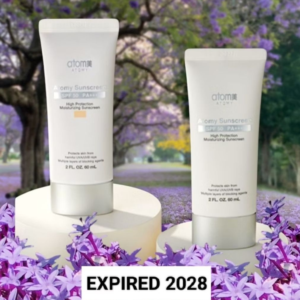 ATOMY SUNSCREEN SPF 50+ PA+++ Warna white & biege