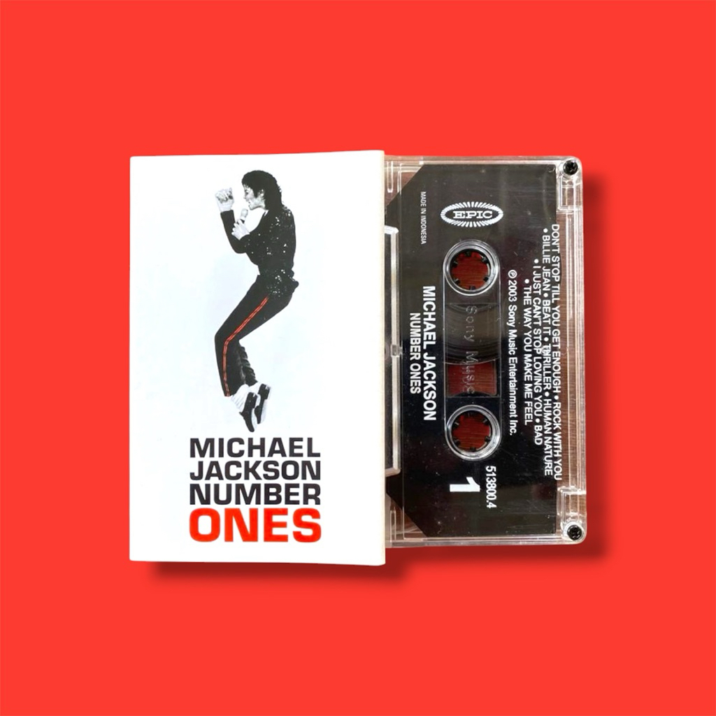 Kaset Pita Michael Jackson - Number Ones