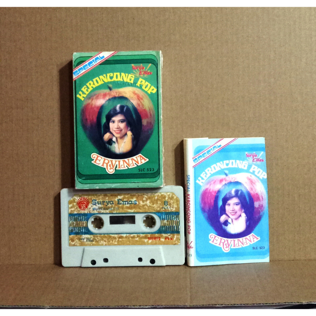 ERVINNA - KERONCONG POP - Kaset