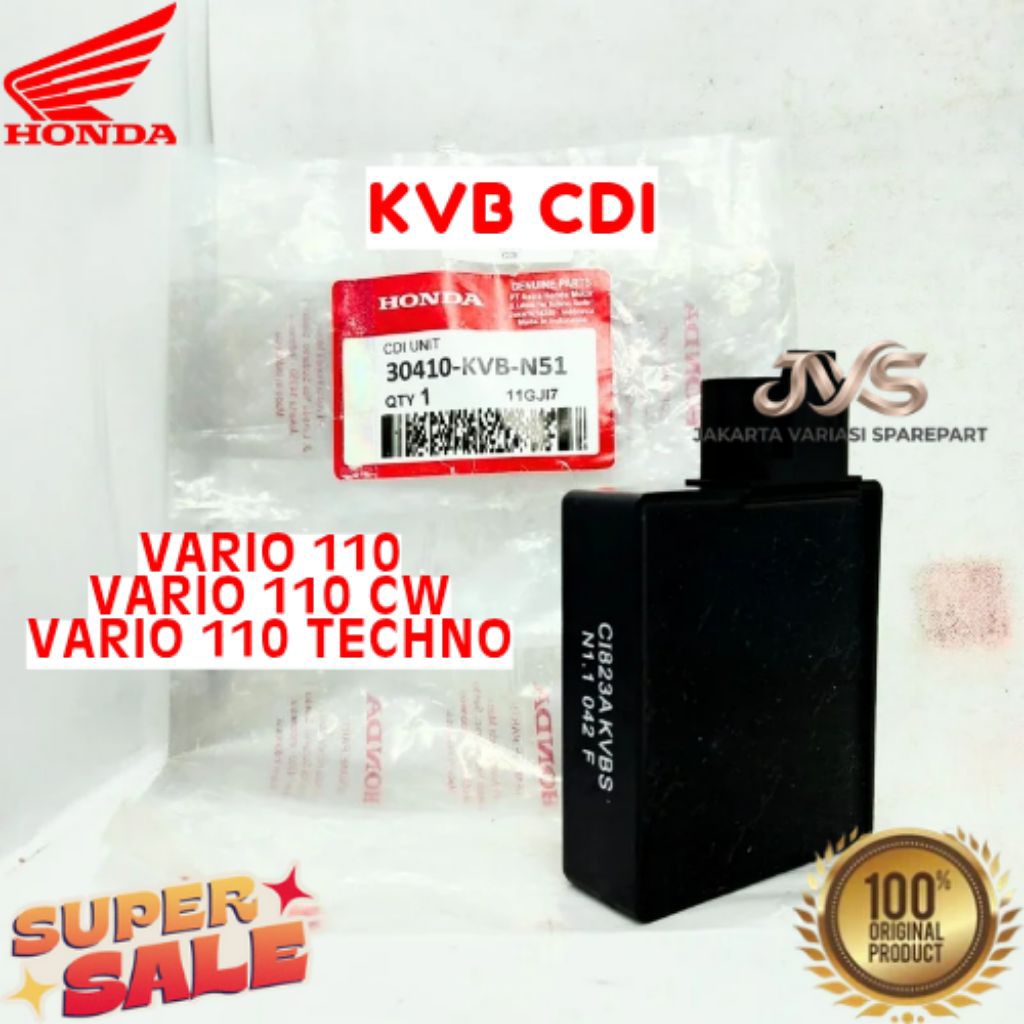 CDI KODE KVB, CDI VARIO 110, CDI VARIO 110 CW, CDI VARIO 110 TECHNO