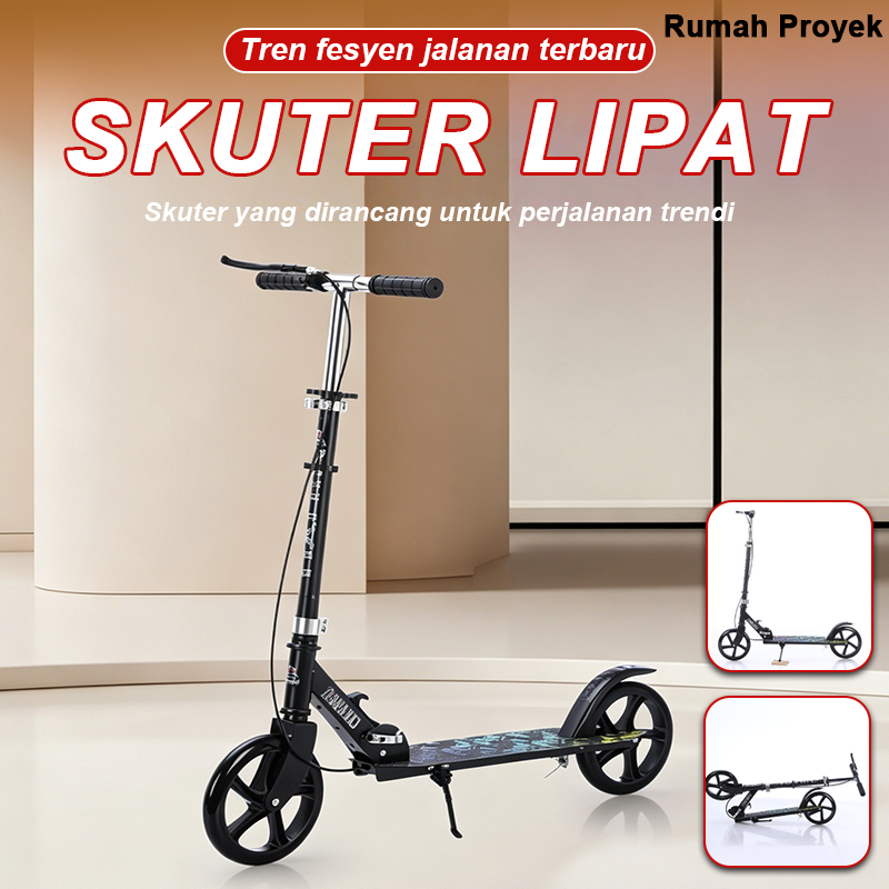 Scooter Skuter Lipat Roda 2/Scooter Skuter Otoped Anak hingga Dewasa Exotic