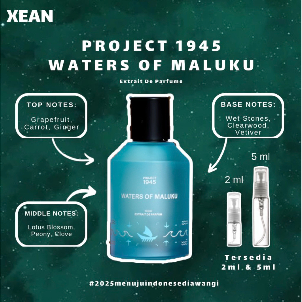 Decant PROJECT 1945 WATERS OF MALUKU Extrait De Parfume