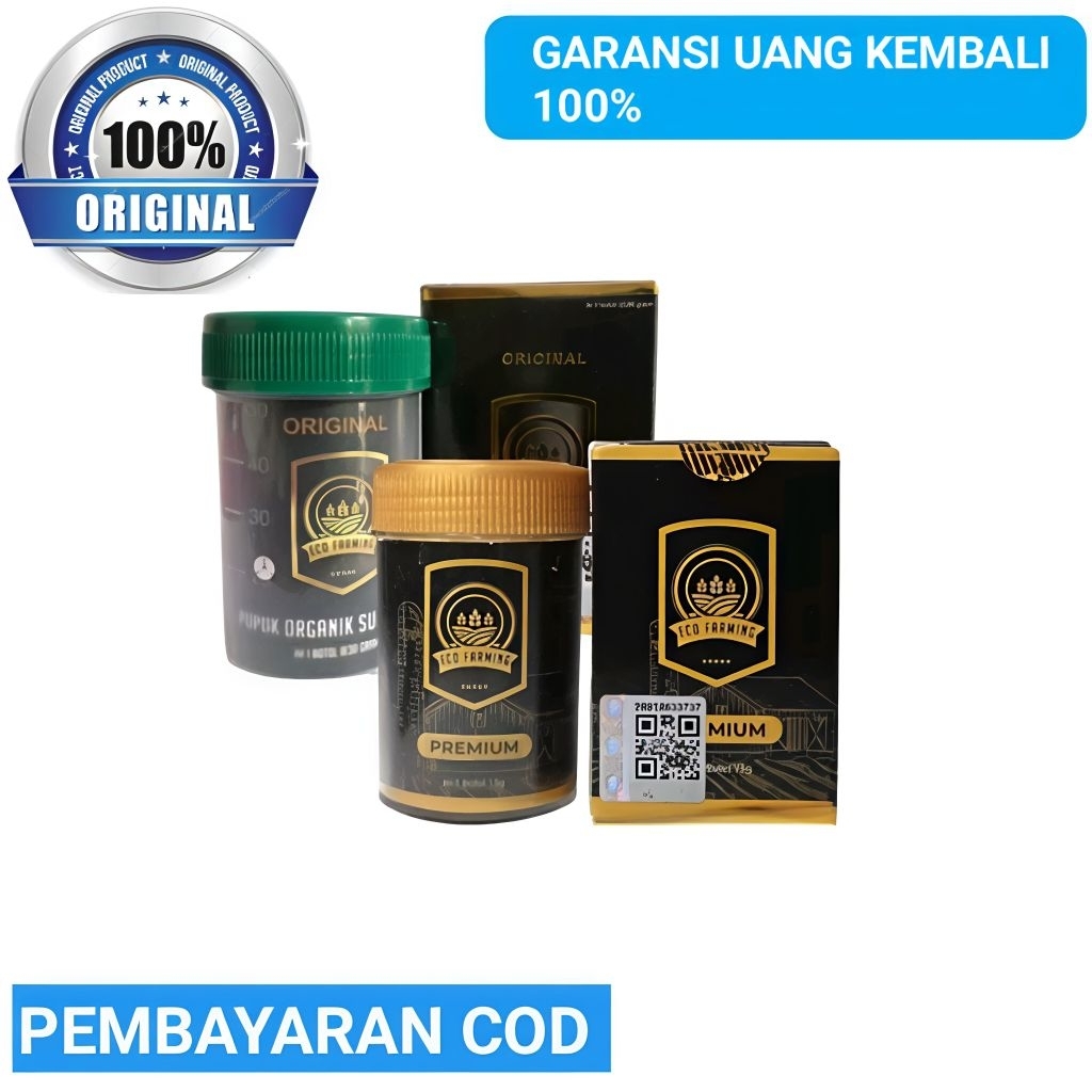 PUPUK ECO FARMING ORIGINAL - PUPUK ORGANIK - PUPUK TANAMAN