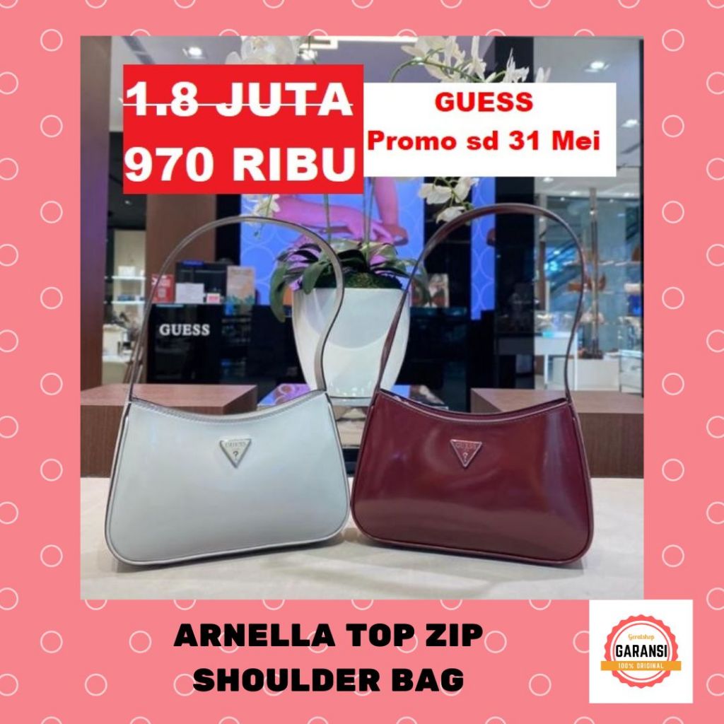 Tas wanita Guess shoulder bag seri EMERIE 100% Original Store