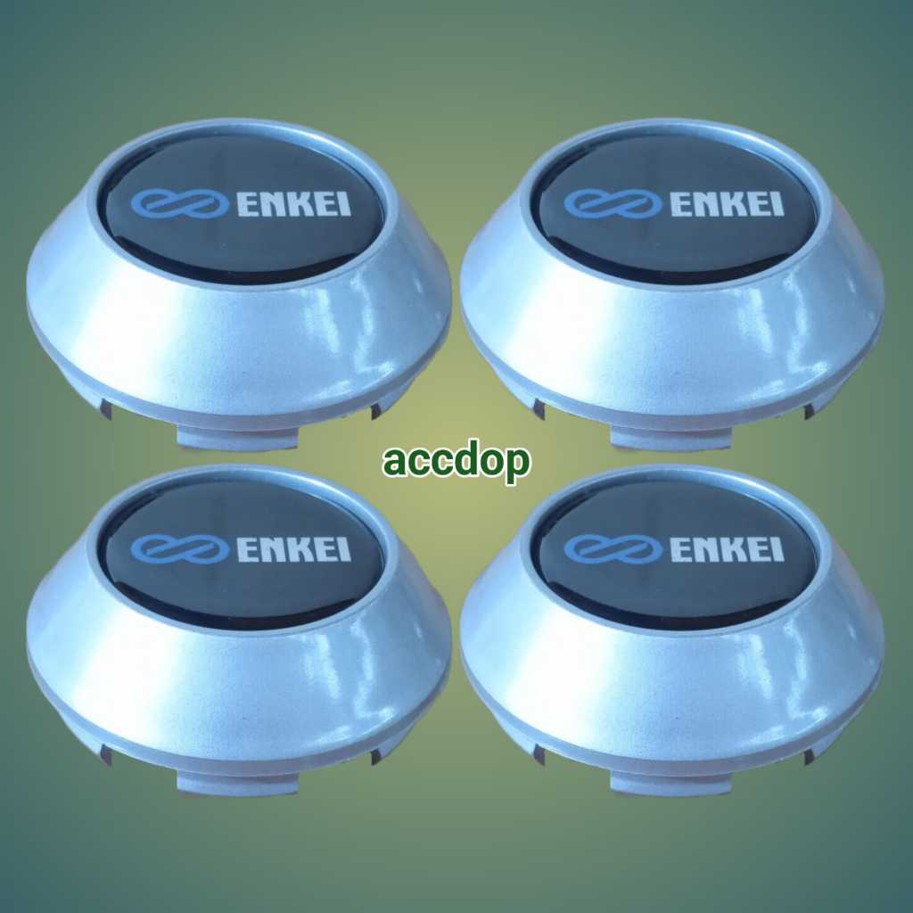 Dop Velg Racing Mobil Ring 15 ENKEI RPF1 Stiker Resin Timbul